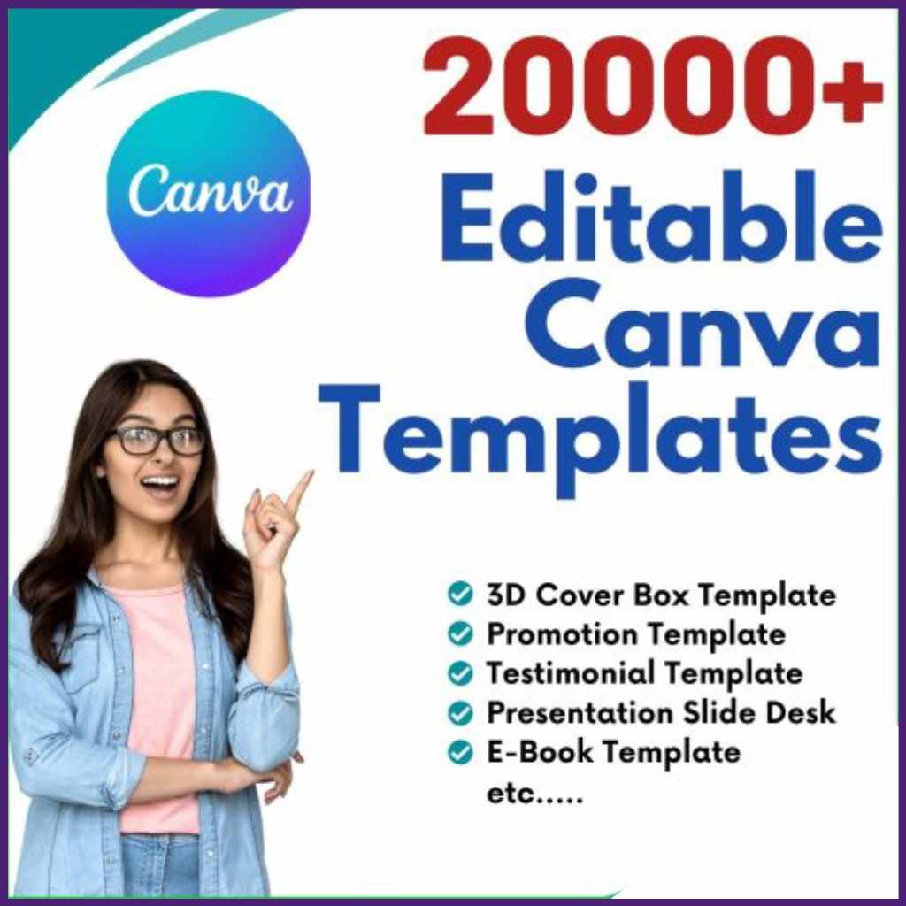 20000 Editable Canva Templates Netbourn