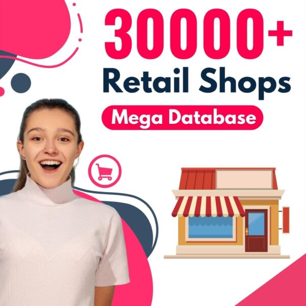 30000+ Retail Shops Database