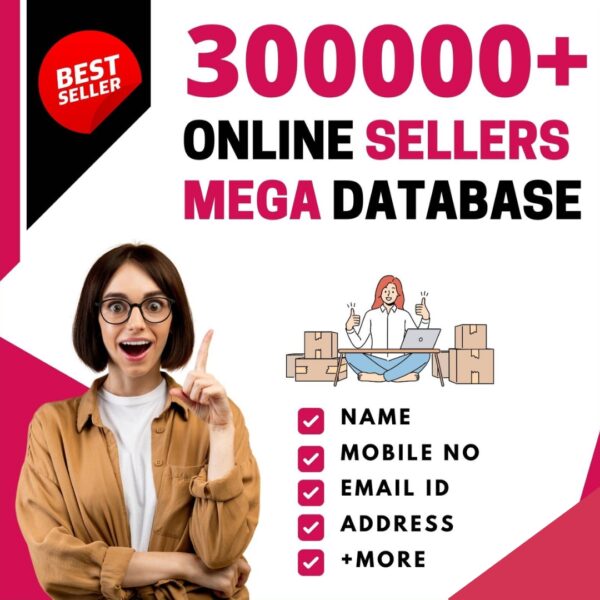 300000+ Online Sellers Database