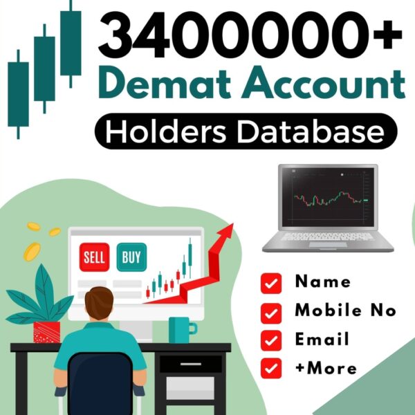 3400000+ Demat Account Holders Database
