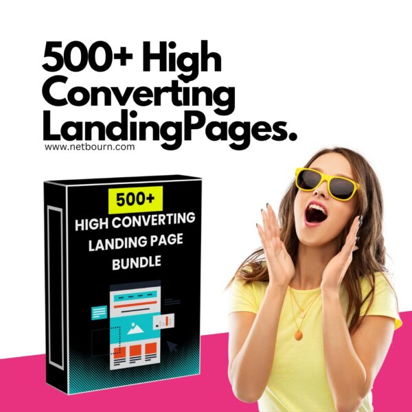 500+ High Converting LandingPage Bundle