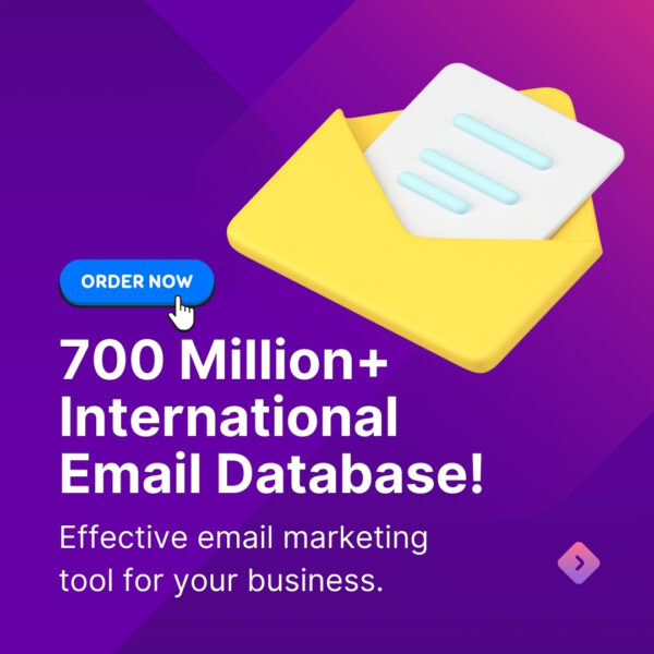 700 Million+ International Email Database
