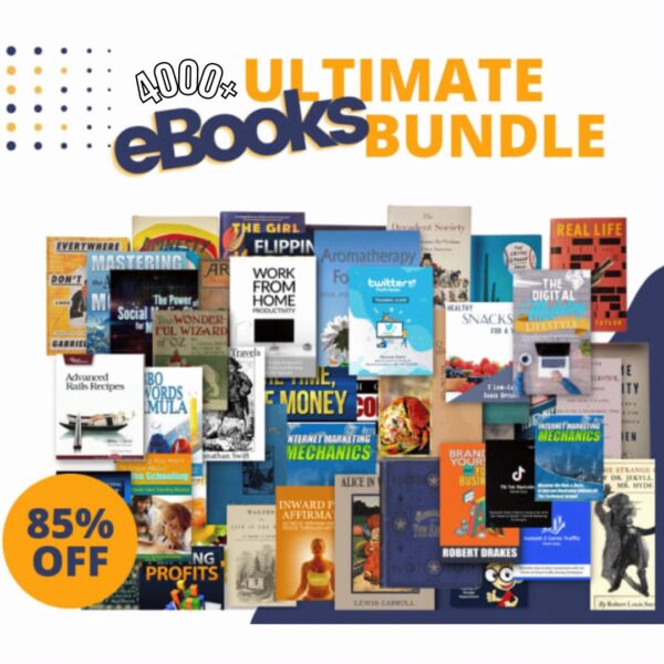4,000+ All In One Ebooks Bundle