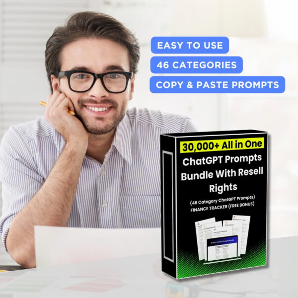 30,000+ ChatGPT Prompts Bundle!