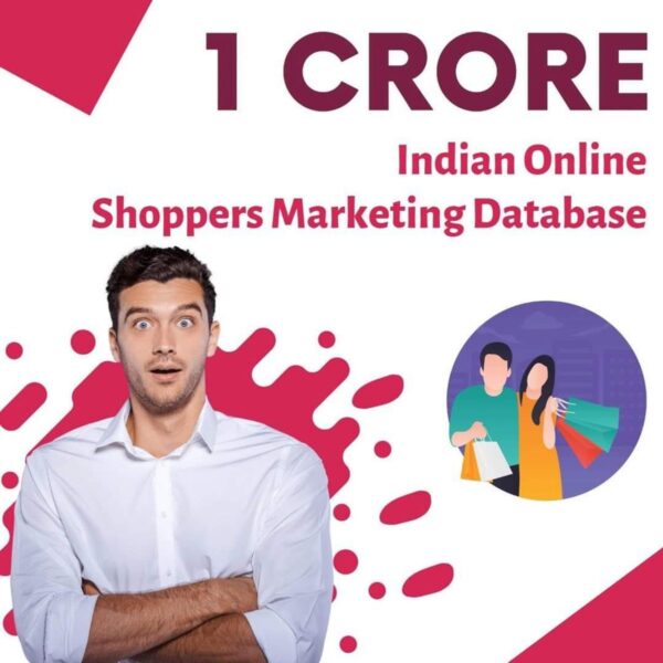 One Crore+ Online Shoppers Database With Bonus Data!