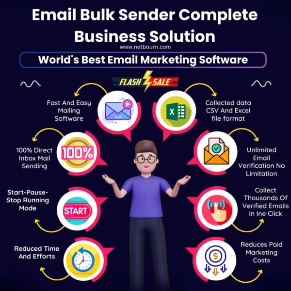 Email Bulk Sender Software 2024 (Windows)