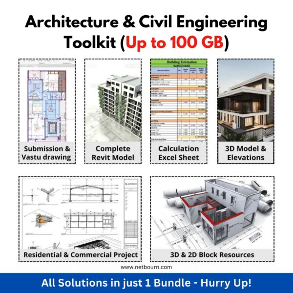 Architecture & Civil Engineering Toolkit - All In 1 Package!