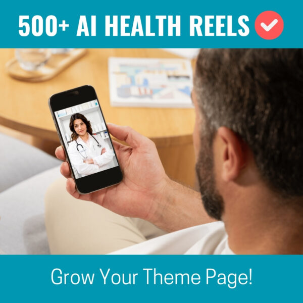 500+ AI Health Reels Bundle (Hindi Language)
