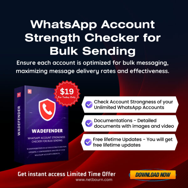 WhatsApp Account Strength Checker Reseller Pack
